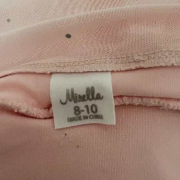 Mirella Mesh Back Yoke Girls Tutu Ballet Dress - Picture 4 of 4